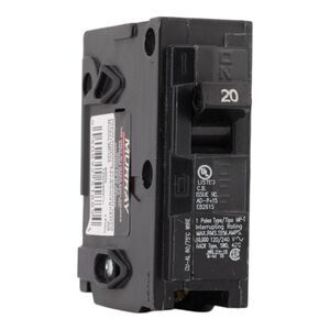 NEW Murray MP120 20A 120V 1-Pole Miniature Thermal Magnetic Circuit Breaker